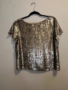 Alice + Olivia Sequined Tip Size L